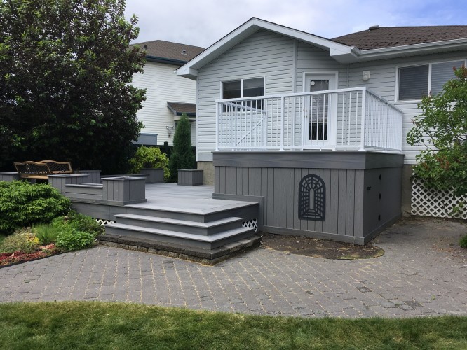 Multi-level Deck Private Retreat