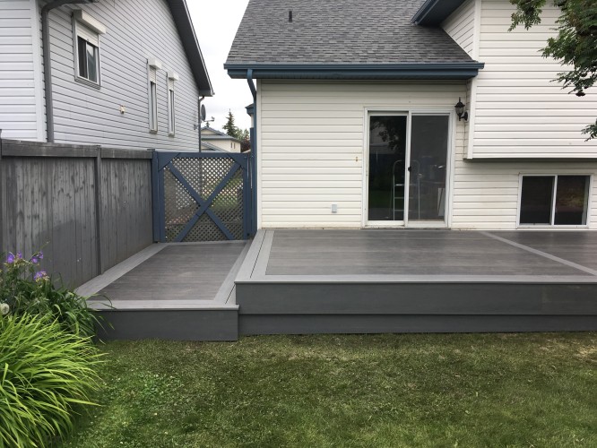 Edmonton Single-Level Rectangular Deck